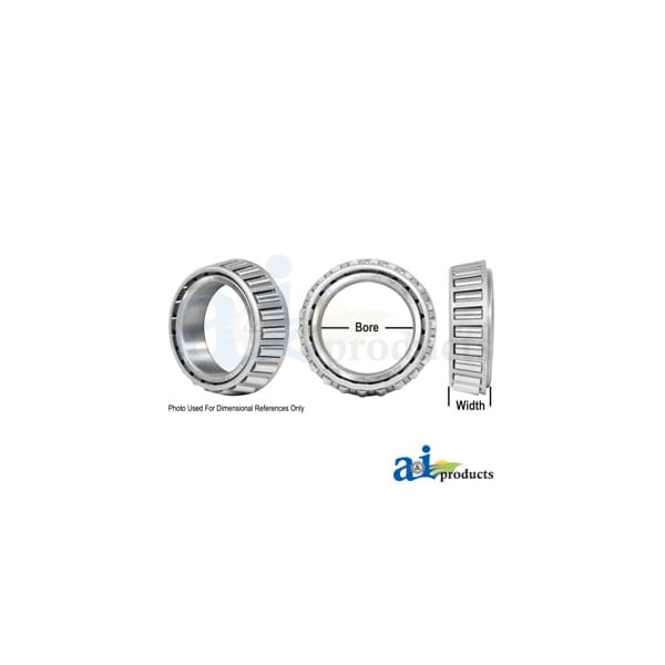 Cone, Tapered Roller Bearing 1.7" x1.7" x1.5"